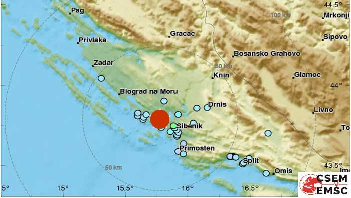 Potres u Dalmaciji