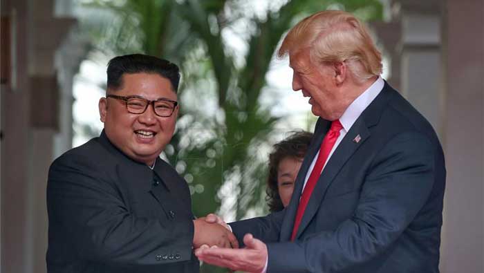 Kim i Trump