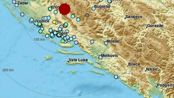 Potres u Dalmaciji