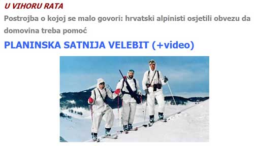 Planinska satnija Velebit