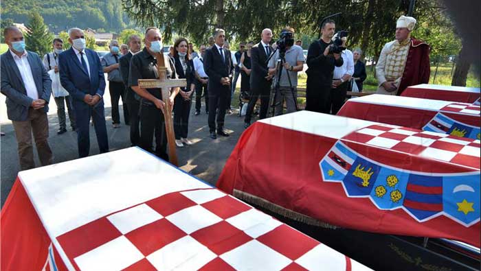 Posljednji ispraćaj posmrtnih ostataka 15 Hrvata ubijenih 1946. po nalogu OZNE