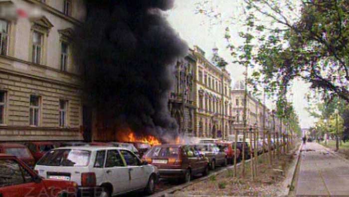 Granatiranje Zagreba