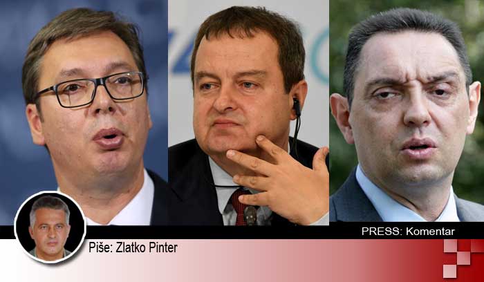 Vučić, Dačić, Vulin