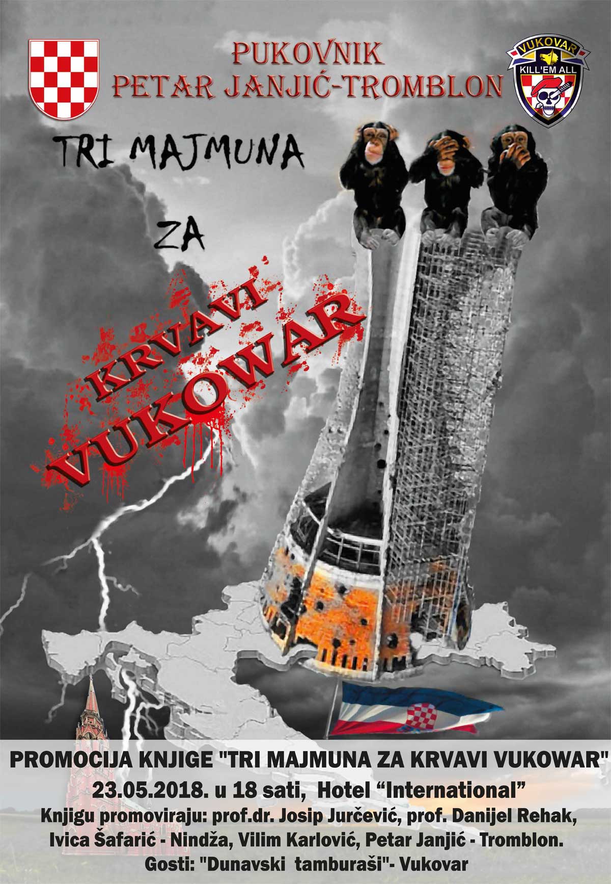 Tri majmuna za Vukovar