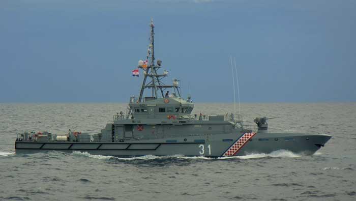 Hrvatska ratna mornarica provela vježbu Harpun 21