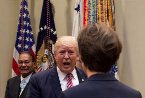 Trump, veterani