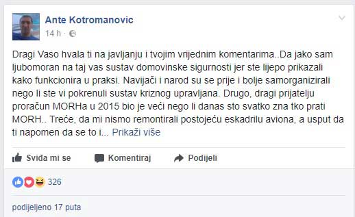 Kotromanović Facebook