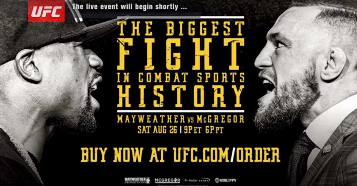 Mayweather vs McGregor