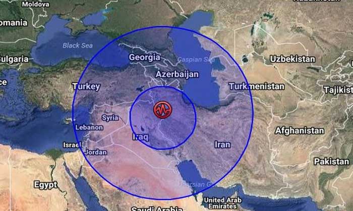 Potres Irak - Iran