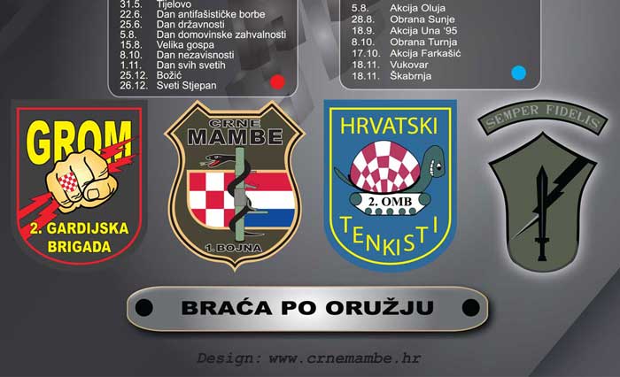 Kalendar Crnih Mambi - Praljak