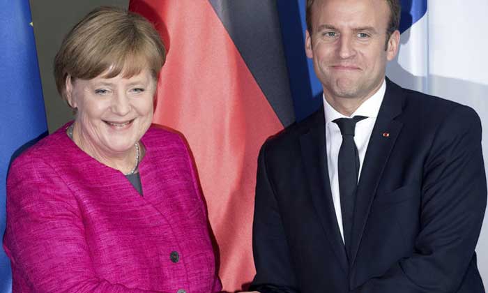 Merkel - Macron