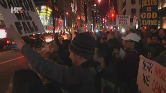 Prosvjedi protiv Trumpa