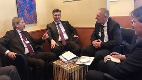Plenković, NATO