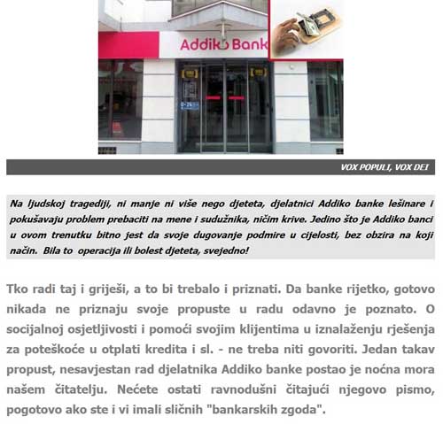 Addiko bank